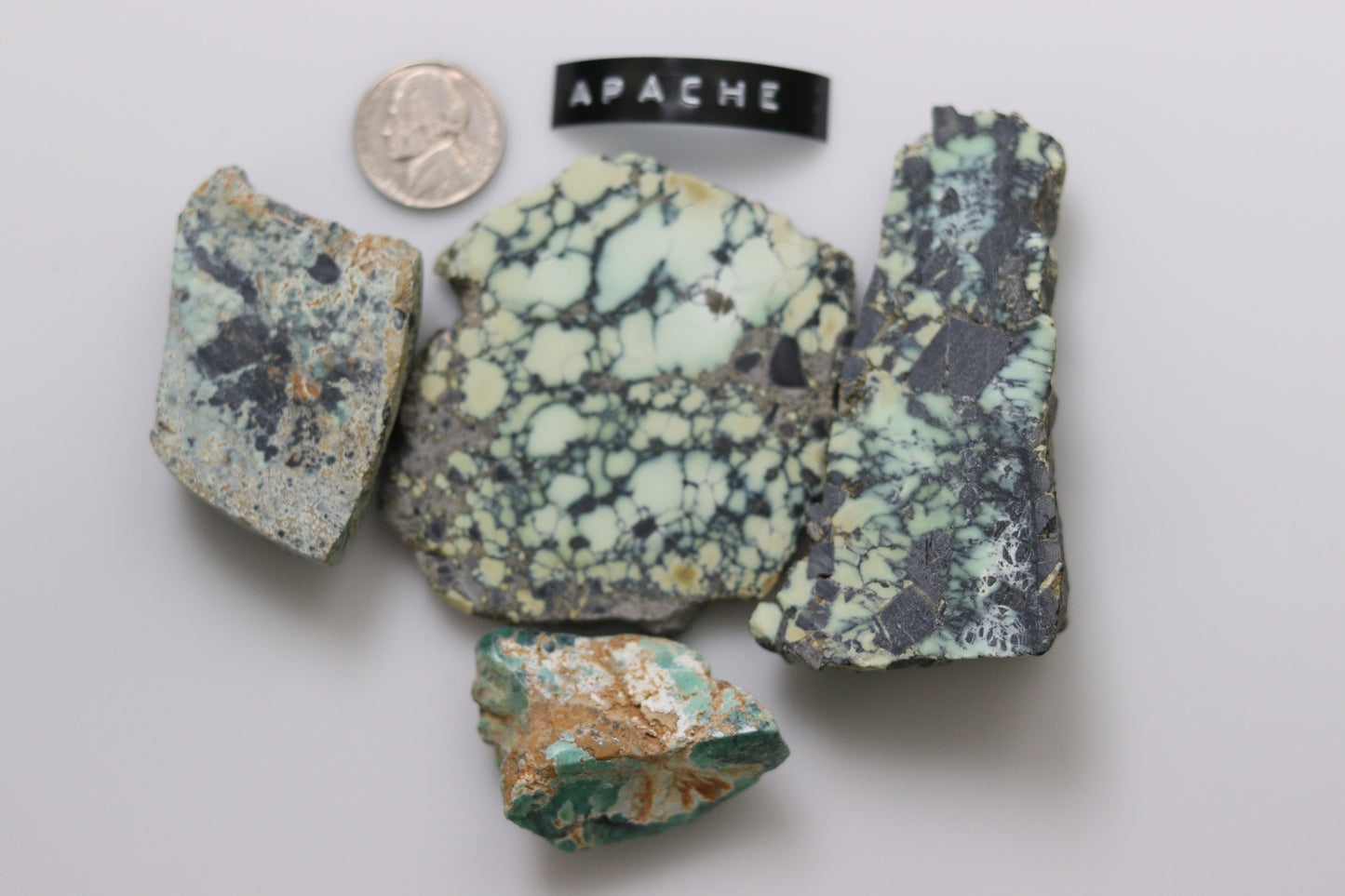 Natural Apache variscite