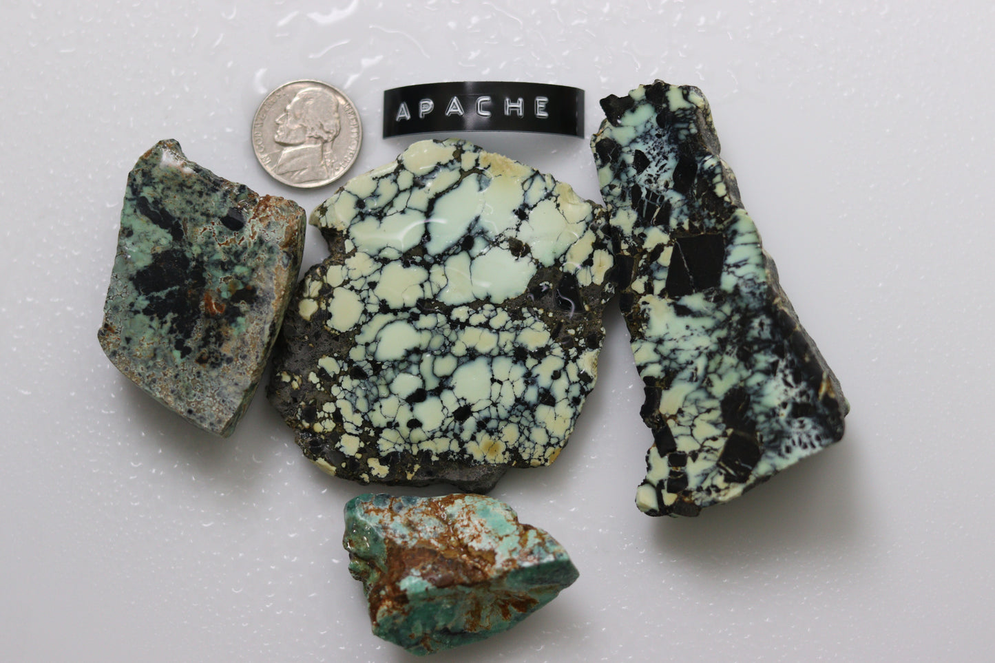 Natural Apache variscite