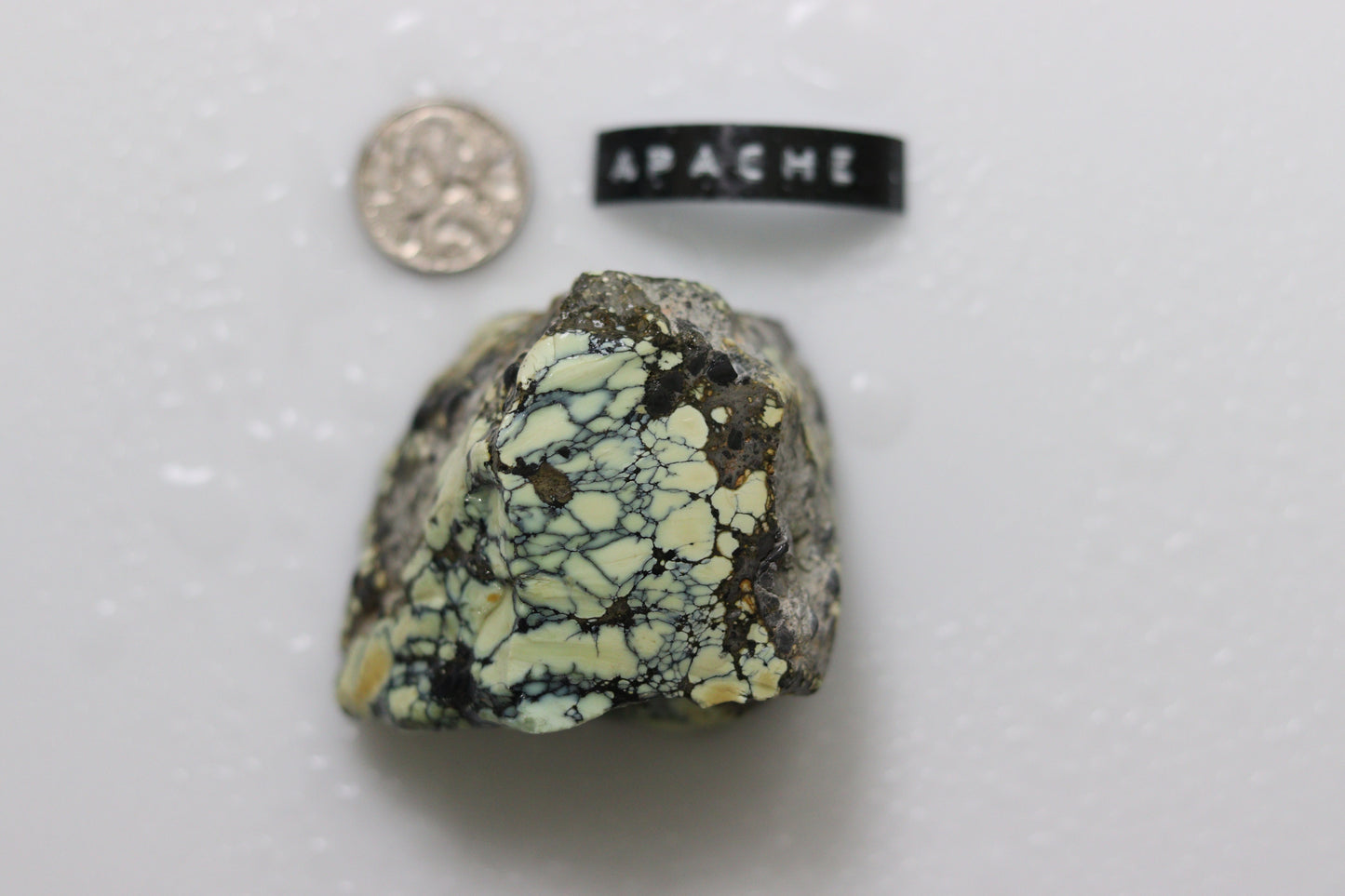Natural Apache variscite