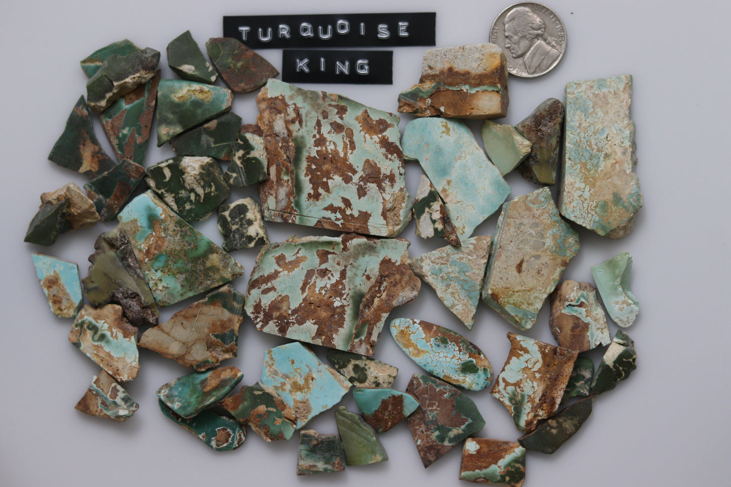 Natural turquoise king turquoise rough