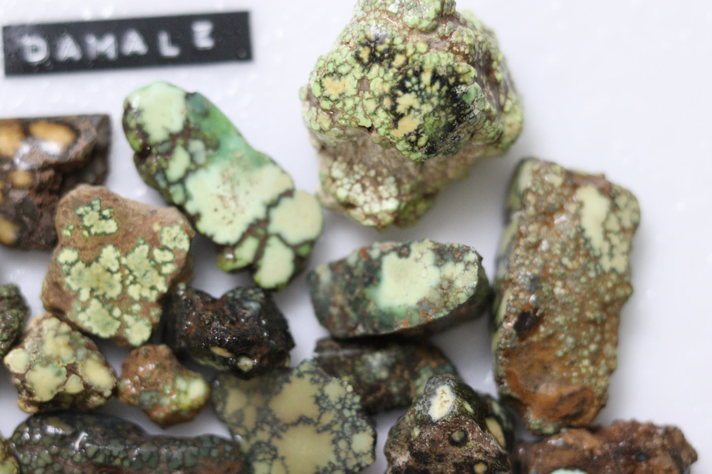 High grade natural Damele turquoise rough