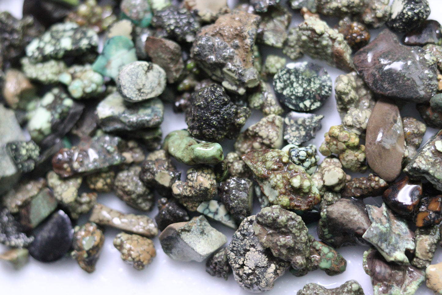 Natural Damele turquoise rough