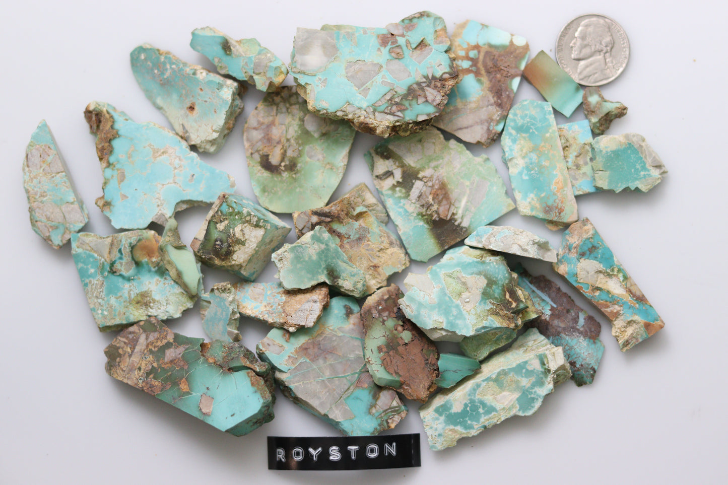 Natural Royston turquoise