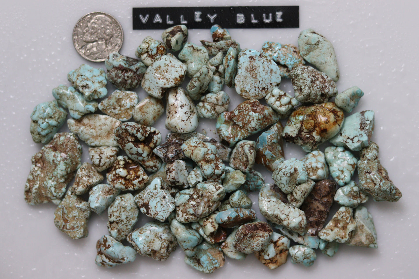 Natural valley blue turquoise