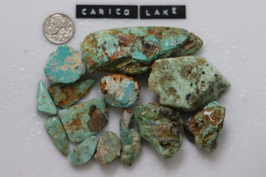 Natural Carico Lake turquoise rough