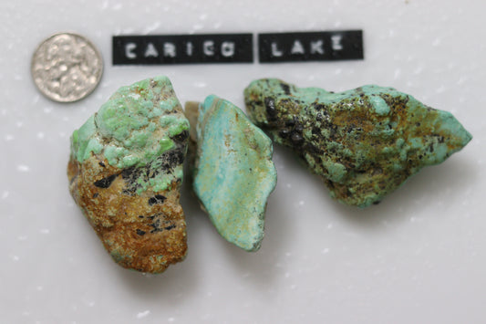 Natural Carico lake turquoise rough