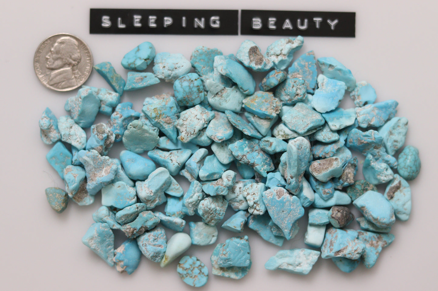 Natural sleeping beauty turquoise rough