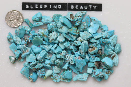 Natural sleeping beauty turquoise rough