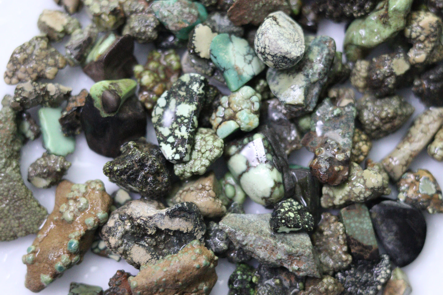 Natural Damele turquoise rough